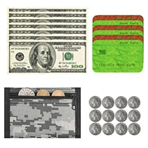 RFID Kids Wallet for Boys, Gamer Boys Wallet for Kids w/Coin Pocket, Video Game Toddler Wallet for Boys, Children Child Wallet Ages 4-5-6-7-8-9-10-11-12 for Christmas/Birthday Gifts, Joystick