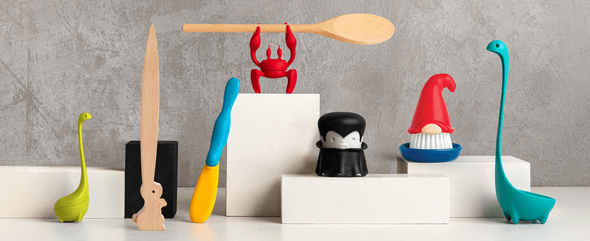 OTOTO The Original Nessie Ladle - Soup Ladle, Cute Gifts, Funny Kitchen Gadgets, Loch Ness design, Cooking Gifts for Mom - Cute and Practical Kitchen Utensils - Unique Gifts for Women