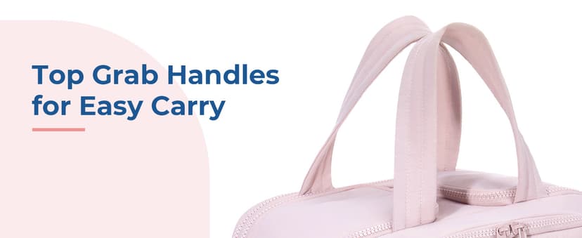 BAGSMART Travel Toiletry Bag, Lightweight Large Wide-open Travel Bag for Women, Puffy Cosmetic Makeup Bag Organizer with Handle for Accessories,Essentials, Toiletries, Dark Pink