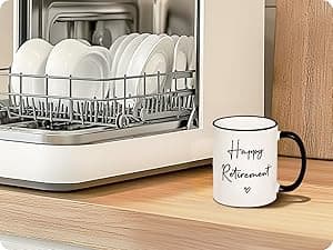 Aurahouse Retirement Gift for Woman Men, Funny Retirement Mug Decorations, Best Retirement Gifts for Women Men 2025, Coworker, Friend, Teacher, Boss, Sisters, Mom, Retired Gifts Not My Problem Anymore