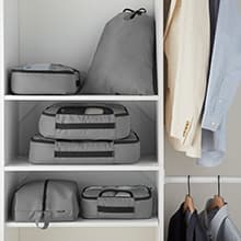 Veken 8 Set Packing Cubes for Travel, Birthday Gifts for Women Mom Her, Cruise Ship Essentials Accessories for Beach Vacation, Suitcase Organizer Bags for Luggage with Hanging Toiletry & Shoe Bag