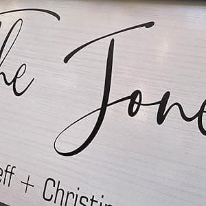 Wedding Gifts for Couples 2025, Custom Wood Sign for Bridal Shower Gift, Engagement Gift, Newlywed Gift, Personalized Framed Last Name Sign with Established Date for Home