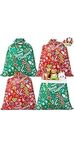 JOYIN 12PCS Christmas Cookie Boxes for Gift Giving, 8.75" x 5.75" x 2.75" Xmas Holiday Bakery Treat Boxes with Window, Kraft Cookie Tin Container Box for Baked Goods, Cupcake, Pastry, Candy, Doughnut