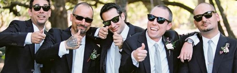 LotsBuyLots Groomsmen Gifts-10PCS Wedding Sunglasses Bachelor Party Favors for Groom,Team Groom (Team Groom)