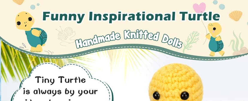 Girlfriend Gifts for Her, To My Love Birthday Anniversary Wedding Graduation Gift for Girlfriend Her from Boyfriend, Romantic I Love You Gift for Girlfriends, Handmade Positive Crochet Animals Turtle