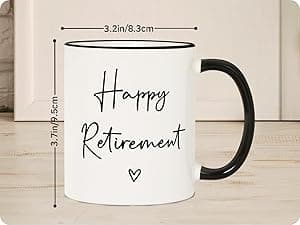 Aurahouse Retirement Gift for Woman Men, Funny Retirement Mug Decorations, Best Retirement Gifts for Women Men 2025, Coworker, Friend, Teacher, Boss, Sisters, Mom, Retired Gifts Not My Problem Anymore