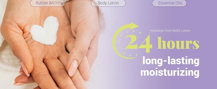 Spa Gift Baskets for Women - Body & Earth 11pcs Lavender Gift Sets with Bubble Bath, Shower Gel, Body Lotion, Birthday Gifts for Women, Spa Kit for Mom Gifts, Purple Gifts, Christmas Gifts for Her