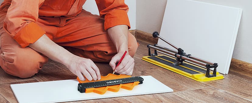 dodowin Contour Gauge Tool,Fathers Day Gifts for Men Birthday Dad Husband Him, Super Gauge Shape Outline Tool for Woodworking, Flooring Measure Tools,Anniversary/Boyfriend Gift