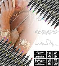 Jim&Gloria Dustless Hair Chalk Gifts for Girls Makeup Kit, Gift for Teen Girl Trendy Stuff, Kids, Teenage Tweens Teenager Temporary and Washable Color Dye Markers Age 7 8 9 10 11 12 13 14 Year Old Toy