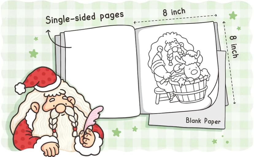 Cozy Christmas: Coloring Book for Adults and Kids (Cozy Spaces Coloring)