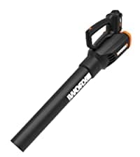 WORX WG583 40V Cordless Leaf Blower, 3 in 1 Blowers for Lawn Care with Vacuum & Mulcher, Electric Blower with Brushless Motor & 2 Speed Control, 2 Batteries & Charger Included