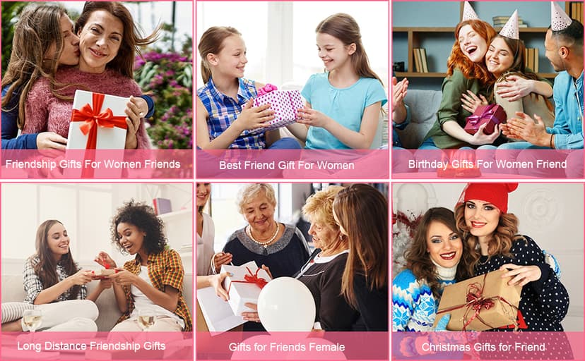 Ouligay Best Friend Keychain Friendship Gifts for Women Bestfriend Birthday Gifts for Women Bff Bestie Long Distance Friendship Best Friend Graduation Coworker Leaving Going Away Goodbye Farewell Gift