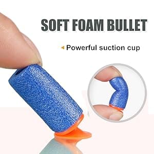 Realistic Toy Foam Blaster Gun - Electric Sniper Rifle with Scope 120 Soft Bullets 3 Magazines, Automatic Dart Gun for Boy Ages 8-12 Years Old, Indoor Outdoor Gifts for Adult Kid Christmas Birthday