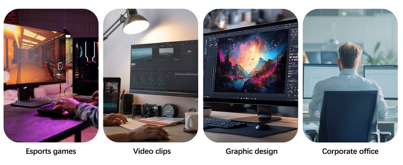 LXZ Gaming PC Desktop, I5-12400F, 2.5GHz, GeForce RTX 3050 6GB, 16GB DDR4 RAM, 1TB NVME SSD, for Gaming and Work, Black