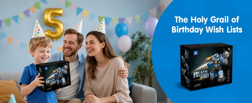 hahaland Toys for 5 Year Old Boy Birthday Gift - STEM Boys Toys for 6 Year Old Boy Age 6-8 Years, 5 in 1 Building Take Apart Trucks Transform to Robot, Kids Ages 5-7 Christmas Stocking Stuffers Gifts