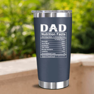 NewEleven Christmas Gift For Dad - Birthday Gifts For Dad From Daughter - Husband Gifts - Unique Birthday Present Ideas For Father's Day, Husband, New Papa, Bonus Father From Daughter - 20 Oz Tumbler