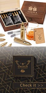 Anniversary Oaksea Gifts for Men Him Husband, Stainless Steel Engraved Whiskey Stones Glasses Set Gift, Gift for Birthday Wedding for Boyfriend Fiance, Cool Burbon Scotch Set Gifts