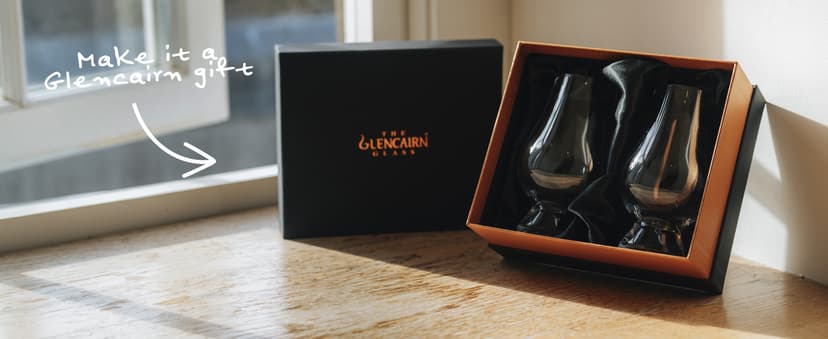 GLENCAIRN Whiskey Glass, Gift Set of 4 in 4 Pack