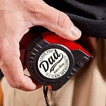 Dad Gifts from Daughter Son for Fathers Day Measure Tape - Cool Fathers Day Presents - Birthday Gifts for New Girl Son Best Dad - Woodworking Carpenter Measuring Tape