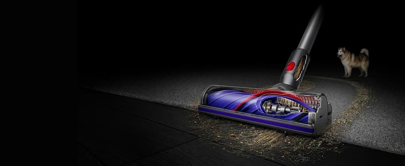 Dyson V9 Motorbar Cordless Vacuum, Cleans Hard Floors and Carpets, Detangles, Converts to Handheld, 100AW, 3 Power Modes, Up to 40 Minutes¹