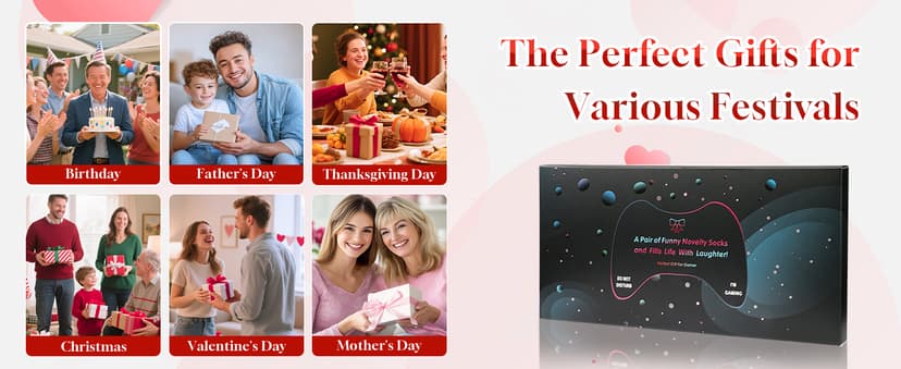 Nucinzua Birthday Gifts For Men,Do Not Disturb Im Gaming Socks for Men,Gamer,Teen Boys Gifts,Christmas Stocking Stuffers