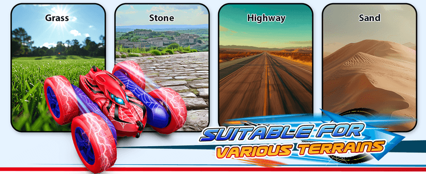 Remote Control Car,RC Cars Boys Toys for 3 4 5 6 7 8 9 10 11 12 Year Old Boy Double Sided 360°Flip 4WD Rechargeable Drift RC Race Car Birthday Gifts Christmas Basket Stuffers for Kids Age 3-12