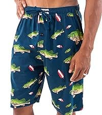 Lazy One Funny Ocean Pajama Pants For Men, Men's Separate Bottoms, Lounge Pants, Fishing PJs