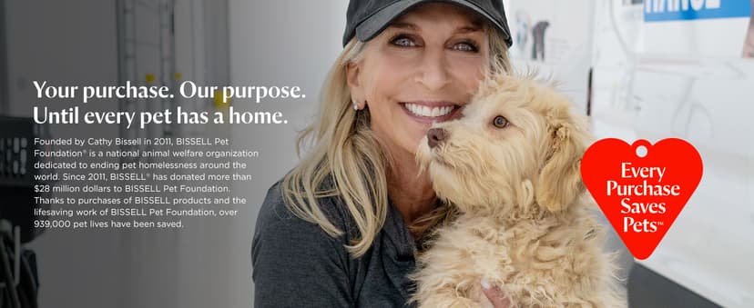 Bissell PowerClean FurFinder 200W Self-Standing Cordless Vacuum w/Tangle Free Brush Roll, Strong Suction, Removeable Battery, Wall Mount, Upholstery Tool & Bright Headlights