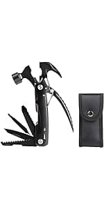 Gifts for Him, LED Magnetic Pickup Tools, Telescoping Magnetic Flashlight Pick Up Tool, Christmas Stocking Stuffers for Men Adults, Unique Cool Gifts for Men, Dad, Husband, Black