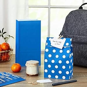 Hallmark Signature 7" Medium Gift Bag with Tissue Paper (Hooray; Gold with Pink, Teal, Purple Confetti) for Bridal Showers, Graduations, Retirements and More