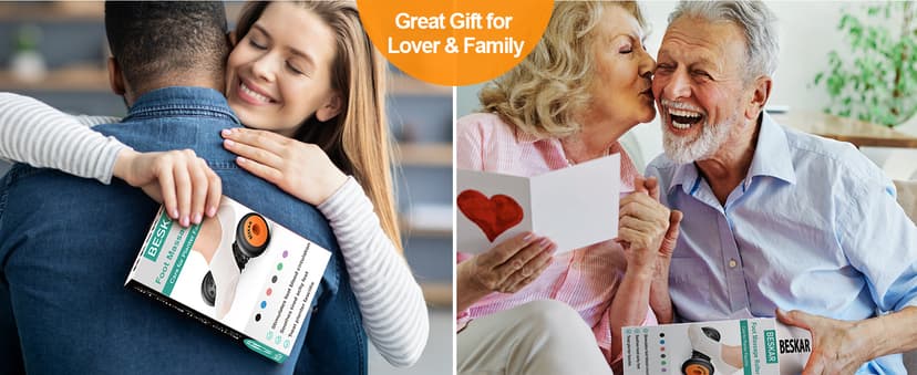 BESKAR Foot Massager Roller for Plantar Fasciitis Relief, Portable, Deep Tissue Muscle Massage, Foot Arch and Heel Pain, Reflexology Tool