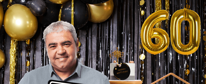 WERNNSAI 60th Birthday Decorations - 9 PCs 60 Years Funny Signs 60s Decorations, 60th Party Yard Garden Banner Table Centerpieces Door Wall Windows Signs Picture Props for Men Women, Happy Bday Old Decor