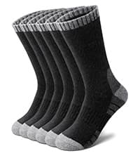 Senker Fashion Womens Wool Socks, Stocking Stuffers Gifts for Women Men Warm Soft Crew Boot Sock for Winter Hiking