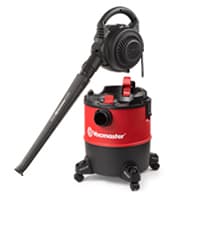 Vacmaster Vac EAV508S 1102 5-Gallon 3.5 Peak HP Premium Stainless Steel Ash Vacuum, Red Edition