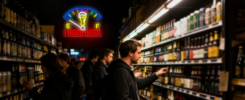 I Need Beer Neon Sign for Wall Decor Dimmable Beer LED Light Beer Dashboard Bar Neon Light for Man Cave Bar Pub Party Restaurant Christmas Birthday Gift Art Size13.6 * 12.5(WZCP020)