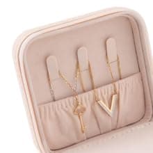 KElofoN Travel Jewelry Case and Organizer with Mirror - Gift for Women and Girls