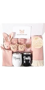 New Mom Care Package After Baby, 7pcs New Mom Gifts Set After Birth, Postpartum Gifts for Mom, After Birth Postpartum Essentials for Mom Kit, Pregnancy Gifts for First-Time Moms, Expecting Mom