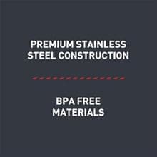 THERMOS Stainless King Vacuum-Insulated Beverage Bottle, 40 Ounce, Midnight Blue