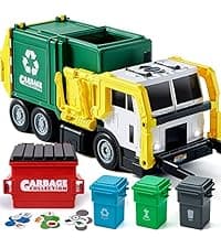 JOYIN 3 Pack Monster Truck Toy - Motion Activated Light Up Cars for Toddlers - Monster Glow Rover LED Wheels - Baby Boy Toys - Press and Go Dinosaur Trucks for Kids Boys Birthday Gifts for Christmas