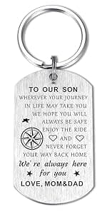 CPLJW Wife Birthday Gifts from Husband, Romantic Gift for Her Women, Best Anniversary for Wife Gifts, Mothers Day Meaningful Keychain Gift for Wifey