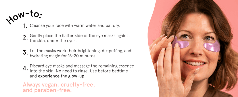 grace & stella Retinol Under Eye Patches for Puffy Eyes & Dark Circles - Restoring Gel Under Eye Masks with Hyaluronic Acid - Christmas Gifts for Teens, Birthday Gifts for Women (Purple, 24 Pairs)