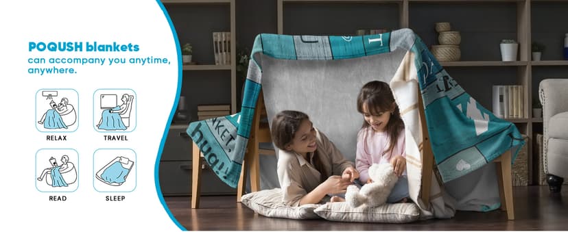 Gifts for Mom, Birthday Gifts for Moms, Mom Birthday Gift for Valentines Christmas Mothers Day, Mommy Blanket 60”x50”