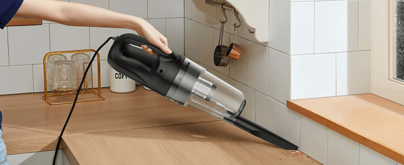 SOWTECH Corded Vacuum Cleaner, Super Power Suction Stick Vacuum Cleaners for Home, 6-in-1 Lightweight Hard Floor Vacuum Removable Handheld Vac, Portable Vacuum for Pet Hair