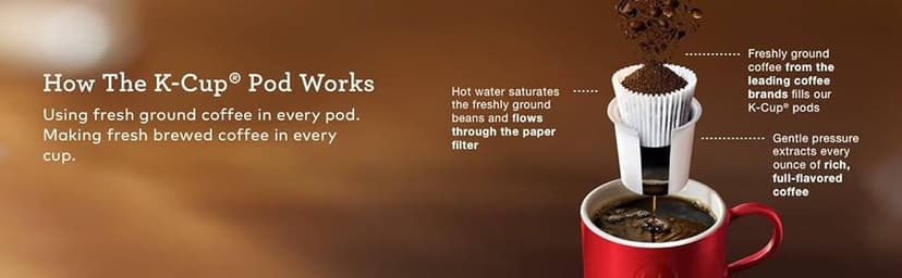 Keurig K-Elite Single Serve K-Cup Pod Coffee Maker, with Strength and Temperature Control, Iced Coffee Capability, 8 to 12oz Brew Size, Programmable, Brushed Silver