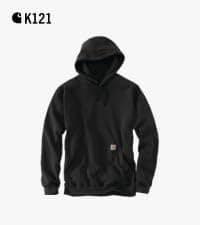 Carhartt Men's Midweight Signature Sleeve Logo Hooded Sweatshirt