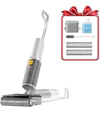 roborock F25 GT Vacuum Mop All in One, Wet Dry Vacuum Cleaner Cordless, 20000Pa Floor Cleaner Machine for Tile Hardwood Wood Vinyl Floor, Edge to Edge Self Cleaning Electric Mop with 180° Lie-Flat