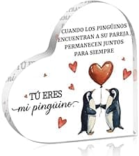 Yopyame Romantic Gifts for Him - Engraved Acrylic Block Puzzle Spanish Romantic Gifts Christmas Gift to My Man Anniversary Valentine's Day Acrylic Keepsake Paperweight Gift for Him Boyfriend Husband
