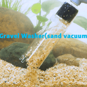 hygger 360GPH Electric Aquarium Gravel Cleaner, 5 in 1 Automatic Fish Tank Cleaning Tool Set Vacuum Water Changer Sand Washer Filter Siphon Adjustable Length 15W