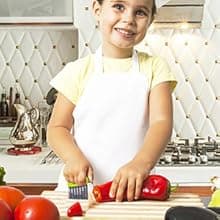 14PC Montessori Toy Safe Kitchen Knife Set for Toddler, Kids Knife Set for Real Cooking with Cutting Board, Gift for 3-12 Year Old Girl Boy Bithday Chistmas, Little Chef Cooking Tool for Kid Age 3-12