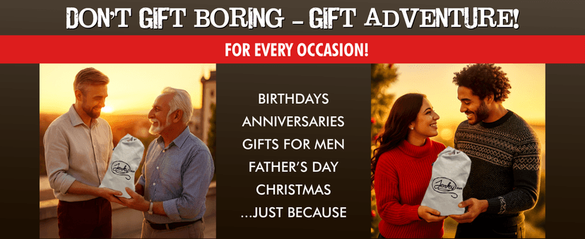 Jerky.com Jerky.com Exotic Meat Sticks Gift Bag | Wild Game Jerky Sampler with Venison, Elk & Wild Boar | 12pc High Protein Meat Snacks Variety Pack | Unique Gift Basket for Men, Dad, Hunters, Outdoorsmen